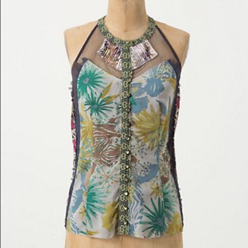 Wilderflora Patchwork Racerback - Picture 2 of 4